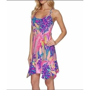 LILLY PULITZER Hampton Tank Dress -  Multi Off The Grid - SIZE M